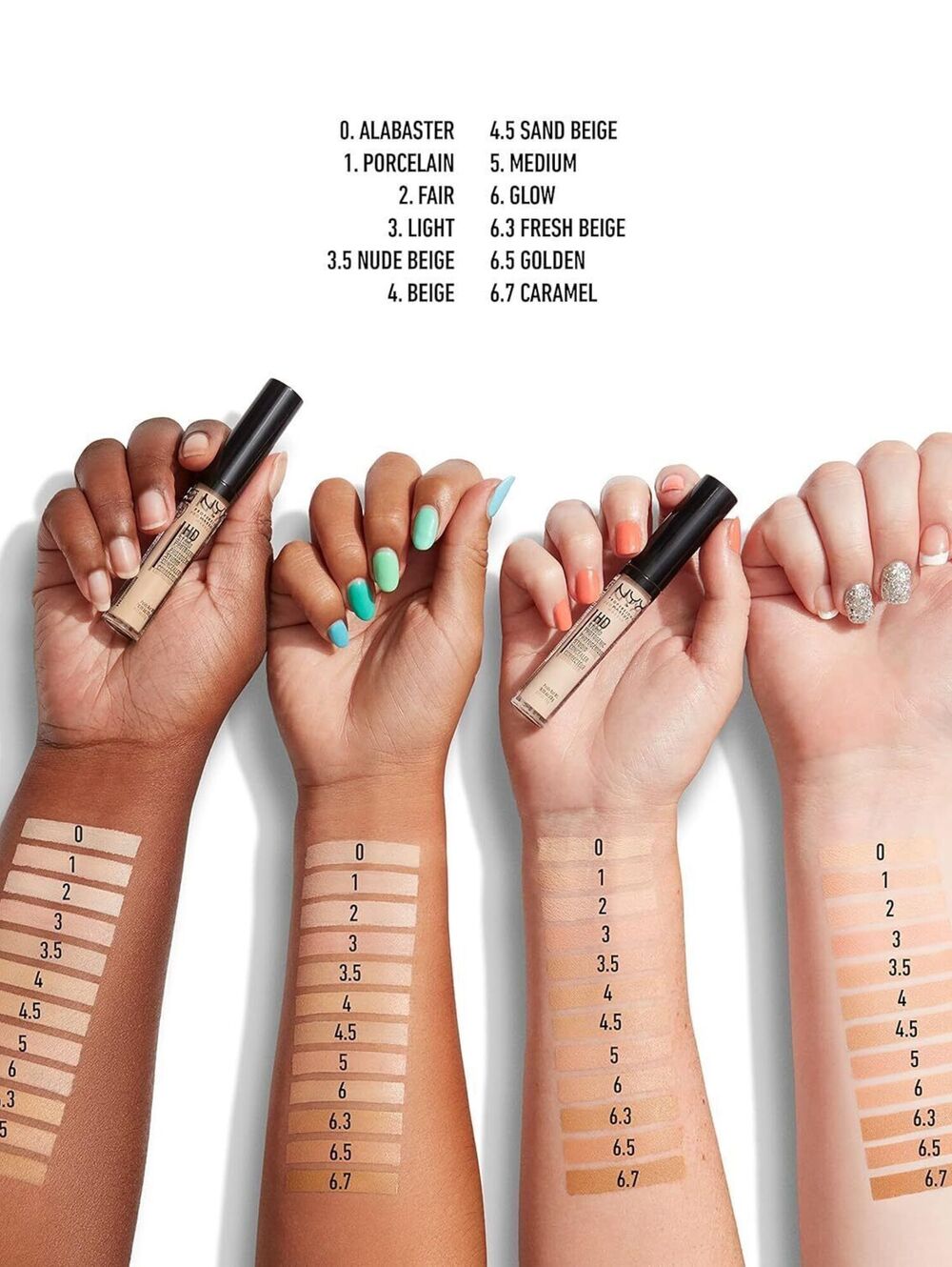 NYX HD Photogenic Concealer Wand – Medium Coverage CARAMEL 6.7